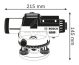 BOSCH GOL 26 D optikai szintező készülék + BT 160 állvány + GR 500 mérőléc (061599400E)