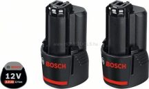 Bosch 2 x GBA 12V 3,0 Ah akkumulátor (1600A00X7D)