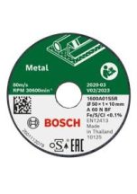  Bosch Expert for Inox 50 mm-es egyenes vágótárcsa, 3 db-os kiszerelés (1600A01S5Y)