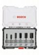   Bosch 6 részes egyenes élű alakmaróbetét-készlet, 8 mm-es szárral (2607017466)