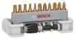 Bosch MAXgrip 11 részes csavarozóbit-készlet bittartóval