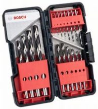   Bosch HSS PointTeQ spirálfúró, 18 db-os ToughBox készlet (2608577350)