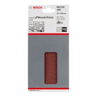 Bosch expert for wood csiszolópapír készlet 93*186mm vegyes készlet
