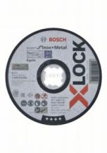   Bosch Expert for Inox+Metal X-LOCK 125x1x22,23 egyenes vágótárcsa