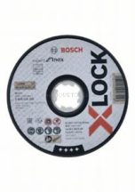   Bosch Expert for Inox X-LOCK 125x1,6x22,23 egyenes vágótárcsa