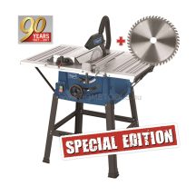   Scheppach HS 100 S Special edition asztali körfűrész + fűrészlap 48 f.