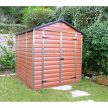   Palram Skylight 6x8 barna polikarbonát kerti tároló - kerti ház
