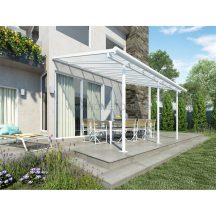   Palram Sierra 4200 fehér 3 x 4,25 pergola - akár össze szereléssel is rendelheti