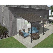   Palram Capri 3000 szürke 3 x 3 - pergola (705599) - akár összeszereléssel is rendelheti