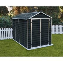   Palram Skylight 6x10 antracit polikarbonát kerti tároló - kerti ház - akár összeszereléssel is rendelheti