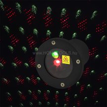   RETLUX RXL 290 kültéri színes lézerprojektor piros/zöld fényű épülethomlokzat világításra - RAKTÁRON